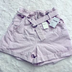 Forever 21 Lavender Denim shorts. Size L